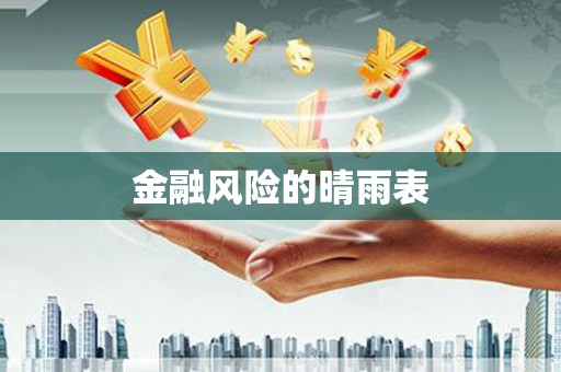 吴忠金融风险的晴雨表