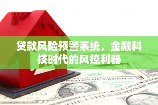 吴忠贷款风险预警系统，金融科技时代的风控利器