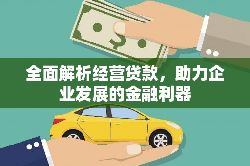 吴忠全面解析经营贷款，助力企业发展的金融利器