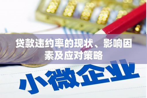吴忠贷款违约率的现状、影响因素及应对策略
