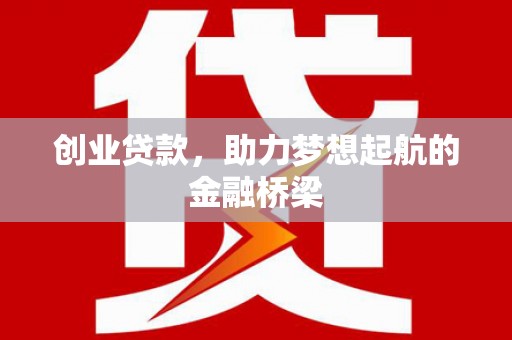 吴忠创业贷款，助力梦想起航的金融桥梁