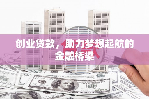 吴忠创业贷款，助力梦想起航的金融桥梁