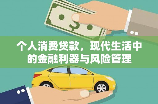 吴忠个人消费贷款，现代生活中的金融利器与风险管理
