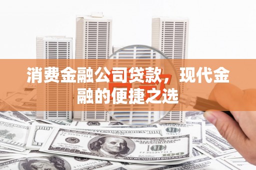 吴忠消费金融公司贷款，现代金融的便捷之选