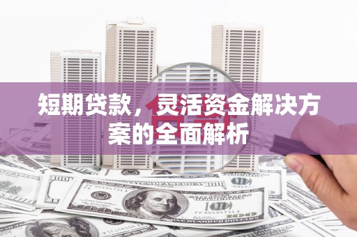 吴忠短期贷款，灵活资金解决方案的全面解析