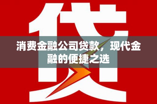吴忠消费金融公司贷款，现代金融的便捷之选