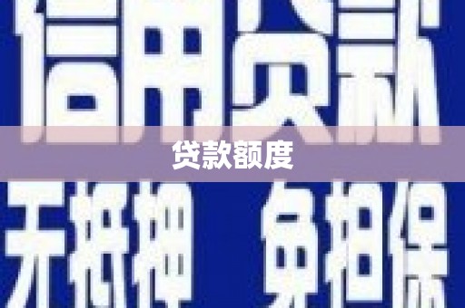 吴忠贷款额度