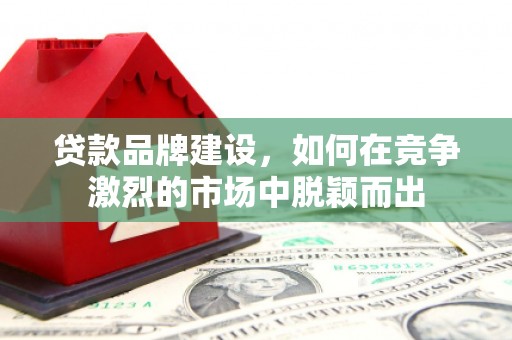 吴忠贷款品牌建设，如何在竞争激烈的市场中脱颖而出