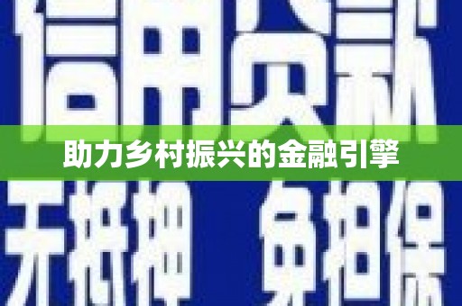 吴忠助力乡村振兴的金融引擎