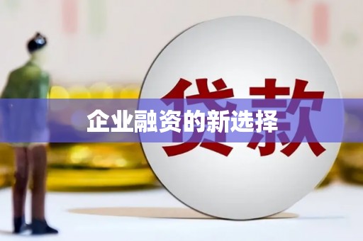 吴忠企业融资的新选择