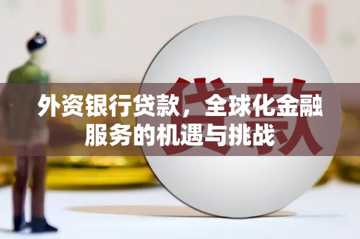 吴忠外资银行贷款，全球化金融服务的机遇与挑战