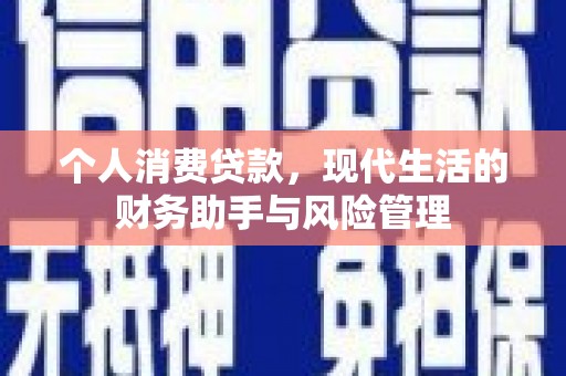 吴忠个人消费贷款，现代生活的财务助手与风险管理