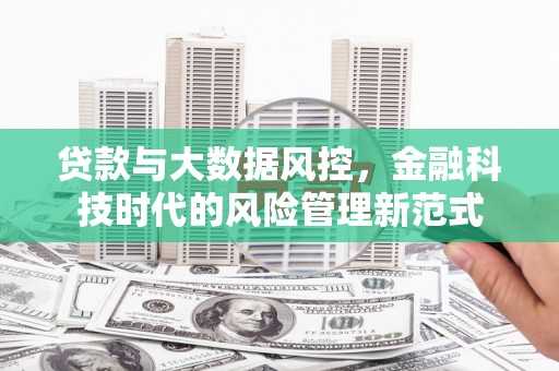 吴忠贷款与大数据风控，金融科技时代的风险管理新范式