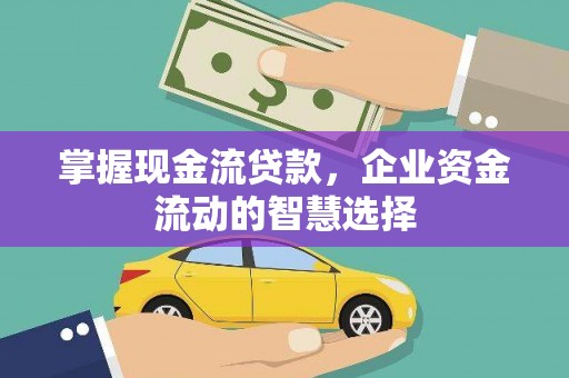 吴忠掌握现金流贷款，企业资金流动的智慧选择