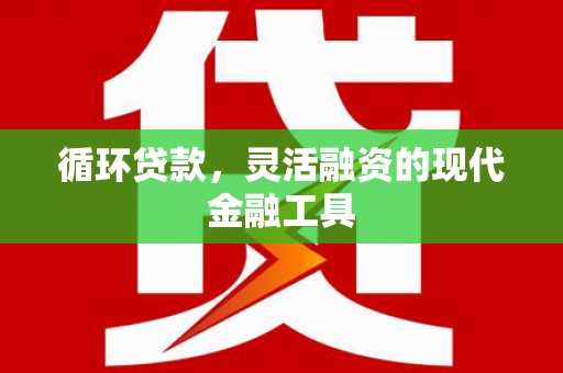 吴忠循环贷款，灵活融资的现代金融工具