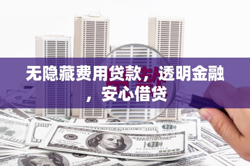 吴忠无隐藏费用贷款，透明金融，安心借贷