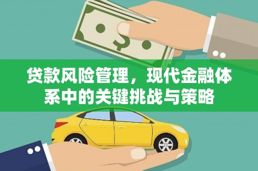 吴忠贷款风险管理，现代金融体系中的关键挑战与策略