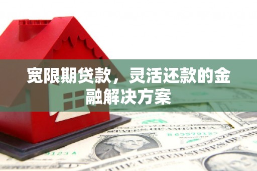 吴忠宽限期贷款，灵活还款的金融解决方案