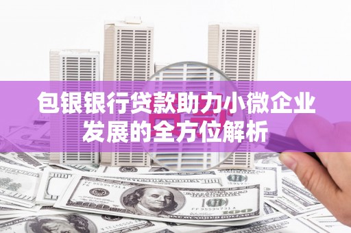 吴忠包银银行贷款助力小微企业发展的全方位解析