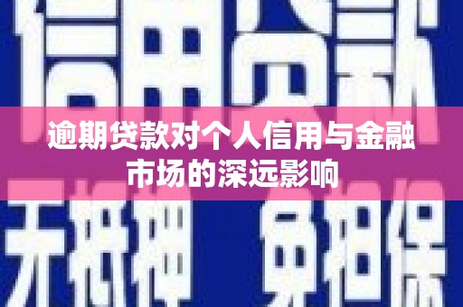 吴忠逾期贷款对个人信用与金融市场的深远影响
