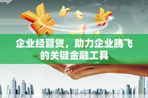 吴忠企业经营贷，助力企业腾飞的关键金融工具
