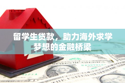吴忠留学生贷款，助力海外求学梦想的金融桥梁