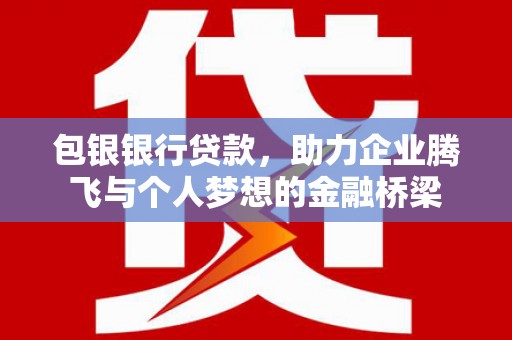 吴忠包银银行贷款，助力企业腾飞与个人梦想的金融桥梁