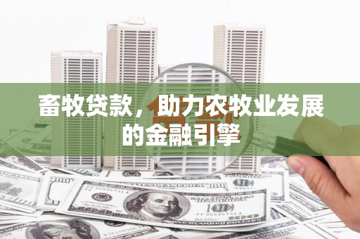 吴忠畜牧贷款，助力农牧业发展的金融引擎