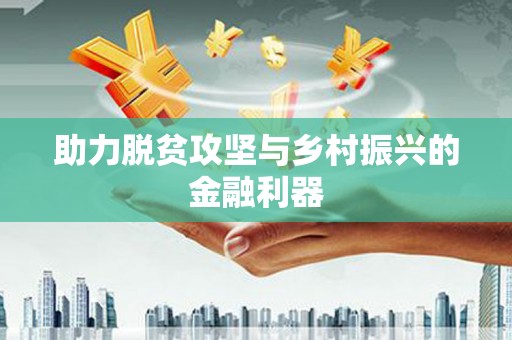 吴忠助力脱贫攻坚与乡村振兴的金融利器