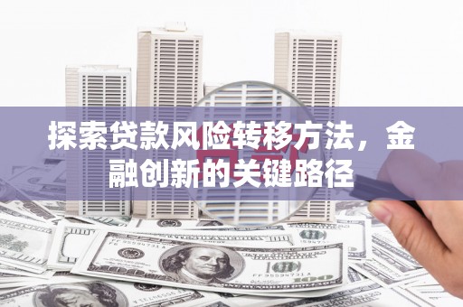吴忠探索贷款风险转移方法，金融创新的关键路径