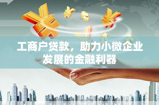 吴忠工商户贷款，助力小微企业发展的金融利器