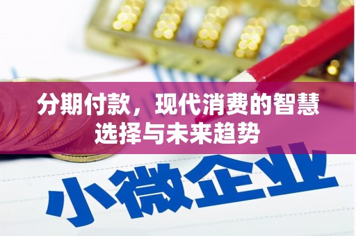 吴忠分期付款，现代消费的智慧选择与未来趋势
