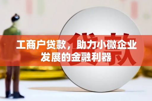吴忠工商户贷款，助力小微企业发展的金融利器