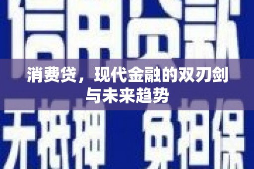 吴忠消费贷，现代金融的双刃剑与未来趋势