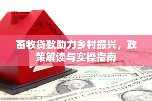 吴忠畜牧贷款助力乡村振兴，政策解读与实操指南
