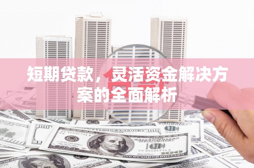 吴忠短期贷款，灵活资金解决方案的全面解析