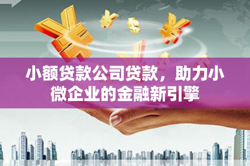 吴忠小额贷款公司贷款，助力小微企业的金融新引擎