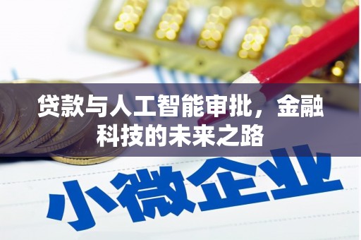 吴忠贷款与人工智能审批，金融科技的未来之路