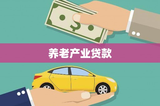 吴忠养老产业贷款