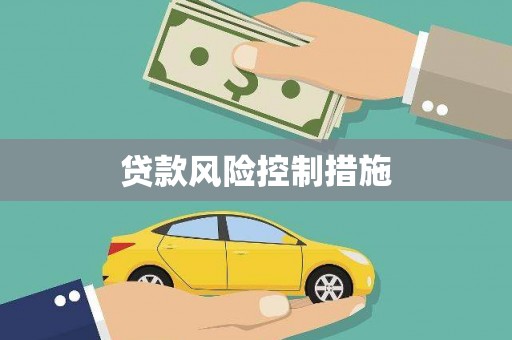 吴忠贷款风险控制措施