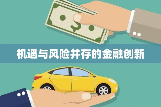 吴忠机遇与风险并存的金融创新
