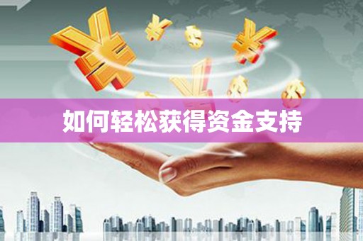 吴忠如何轻松获得资金支持