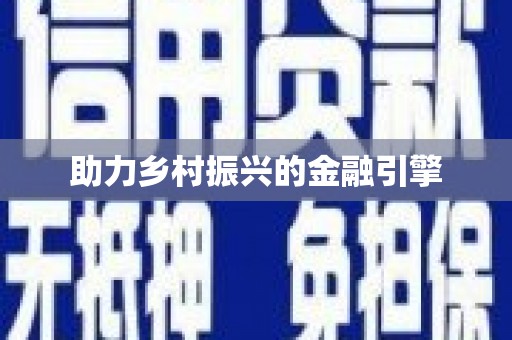 吴忠助力乡村振兴的金融引擎