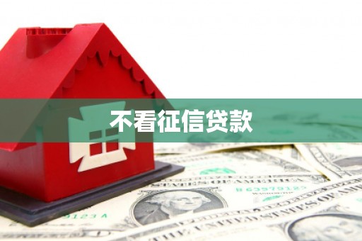 吴忠不看征信贷款