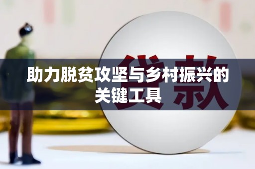 吴忠助力脱贫攻坚与乡村振兴的关键工具
