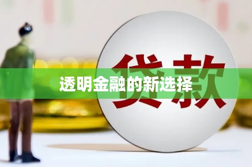 吴忠透明金融的新选择